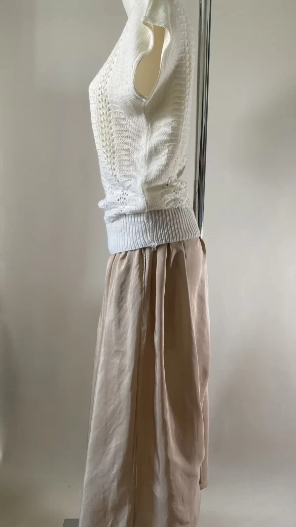 Pull d'été ajouré col rond – Image 2