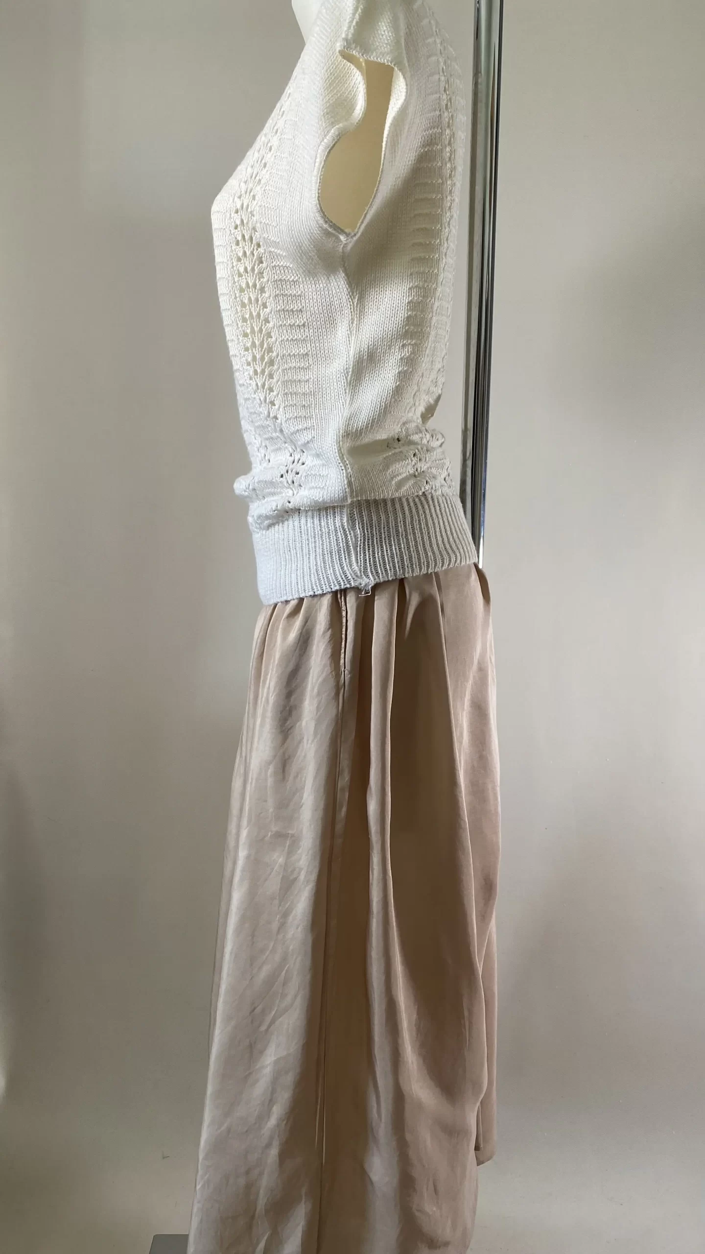 Pull d'été ajouré col rond – Image 2