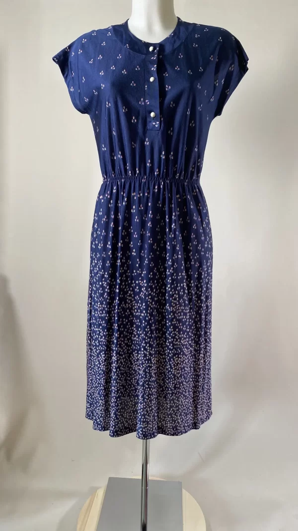 Robe fluide manches courtes